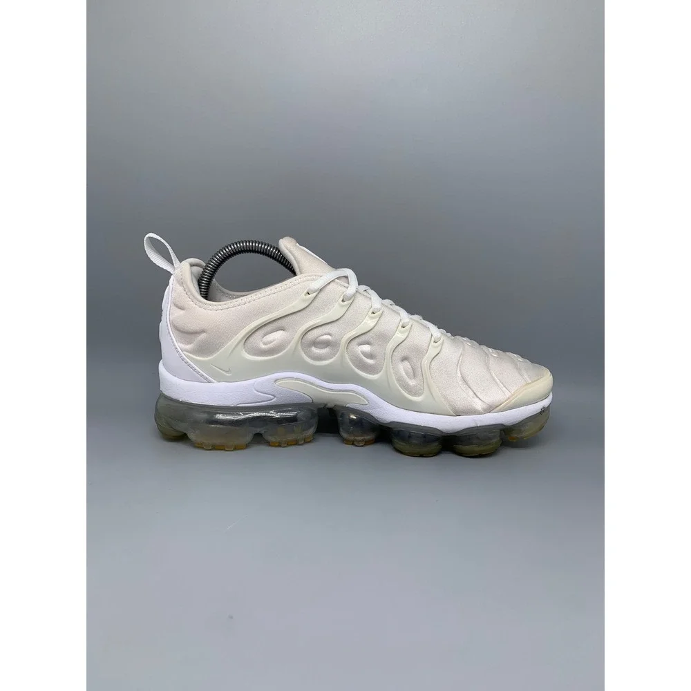 Nike Air VaporMax Plus Sail White Running Shoes 924453-100 Men's Sz 8